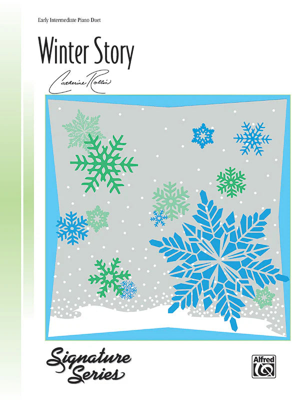 Rollin - Winter Story: Piano Duet (1 Piano, 4 Hands)