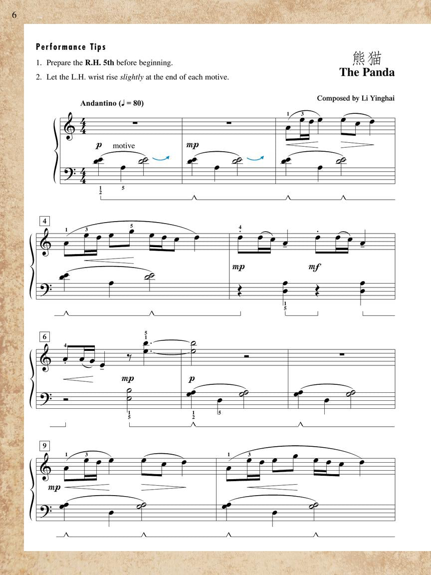 Faber Piano Adventures - BigTime® Piano Music From China - Level 4