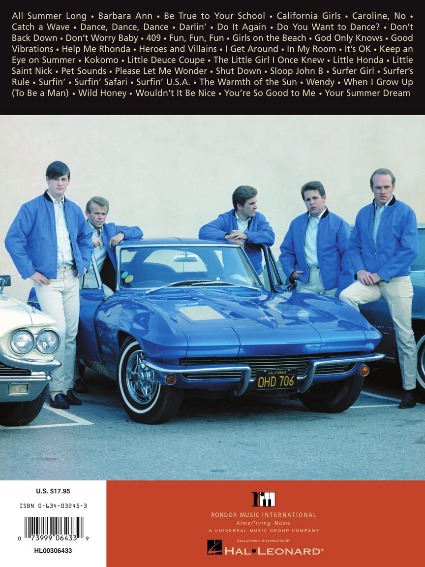 The Beach Boys Anthology - Piano/Vocal/Guitar