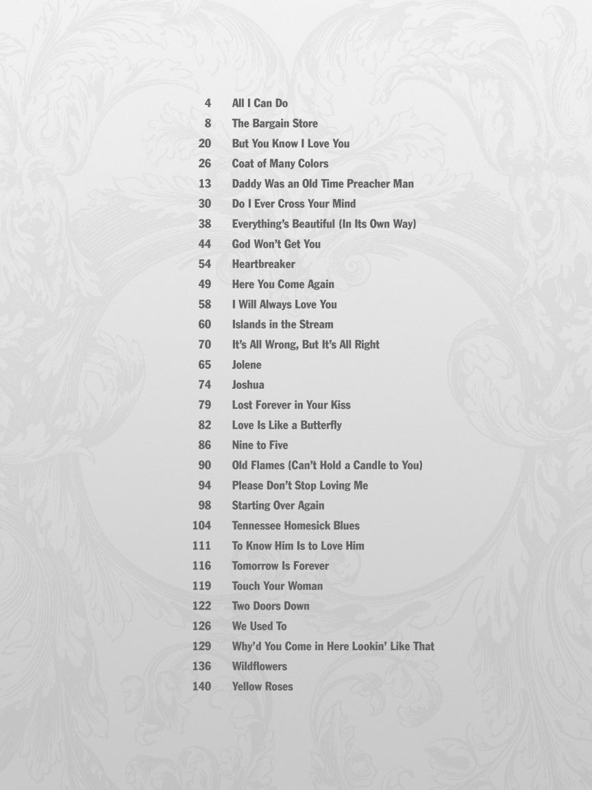 Dolly Parton – Greatest Hits - Piano/Vocal/Guitar