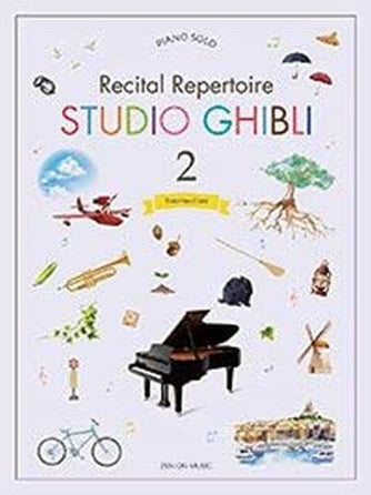 Studio Ghibli – Recital Repertoire Book 2 - Intermediate Level