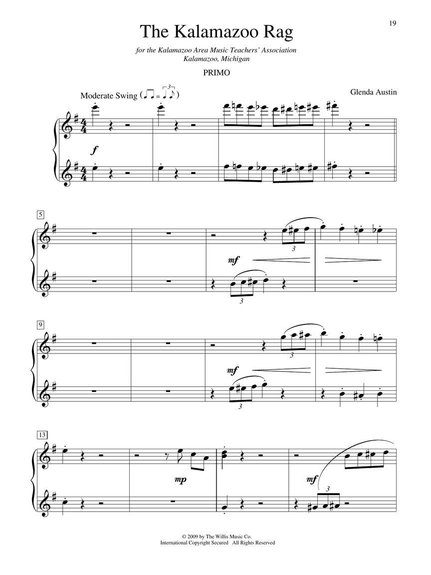Austin - All-American Ragtime Duets