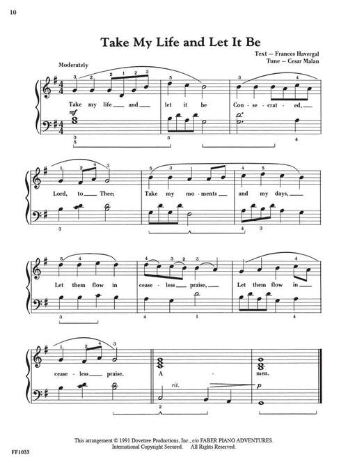 Faber Piano Adventures - FunTime® Hymns - Level 3A-3B