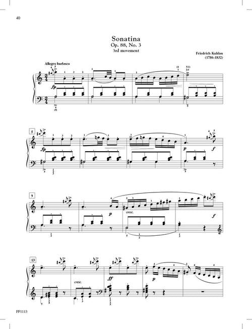 Faber Developing Artist - Piano Sonatinas - Book 4