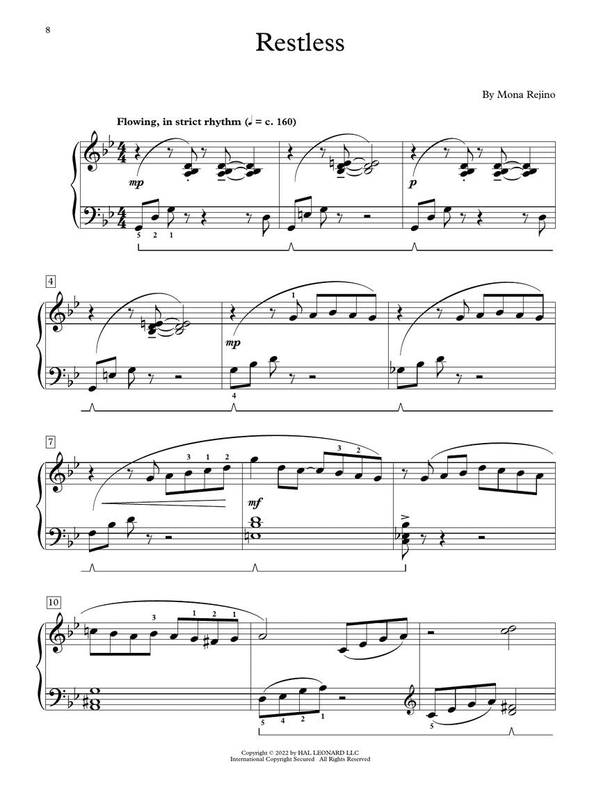 Rejino - Reflections & Relaxations - Piano Solo