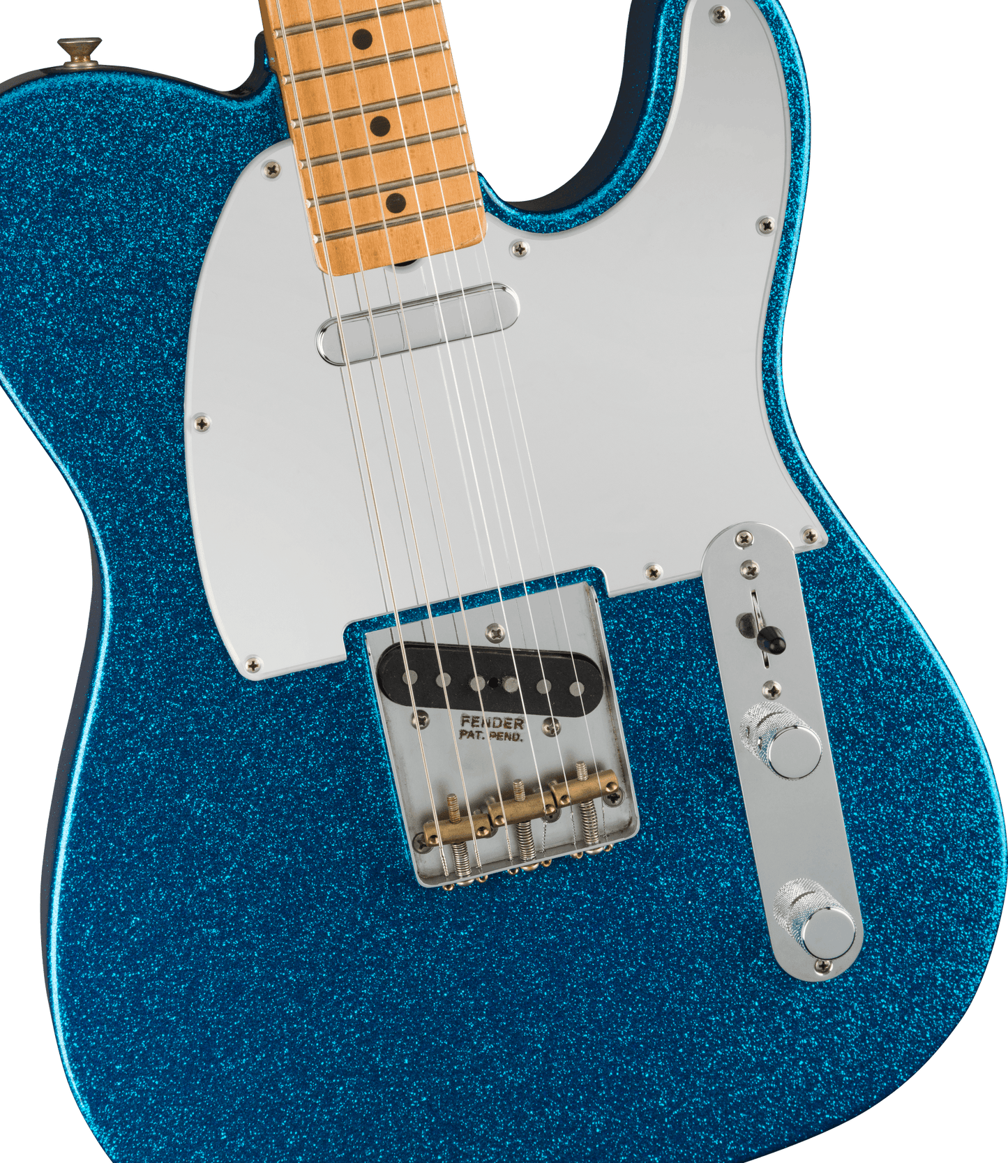 Fender J Mascis Telecaster, Maple Fingerboard, Bottle Rocket Blue Flake