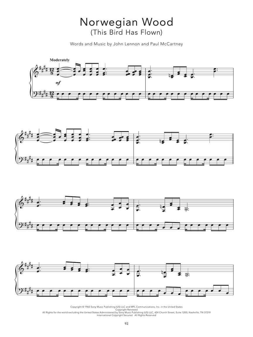 Peaceful Piano Solos: The Beatles