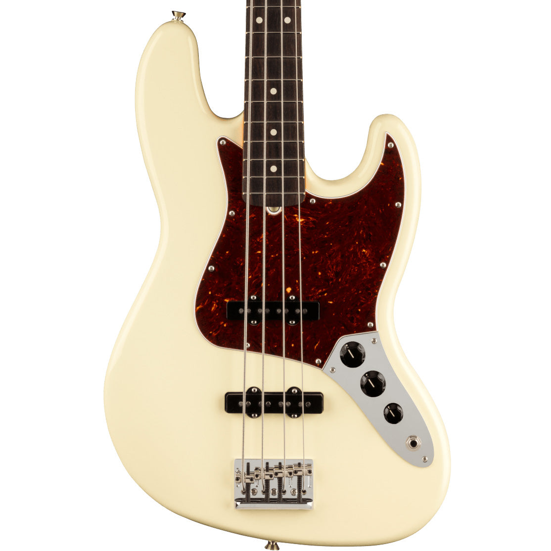 Fender American Professional II Jazz Bass, Olympic White – Portland Music  Company