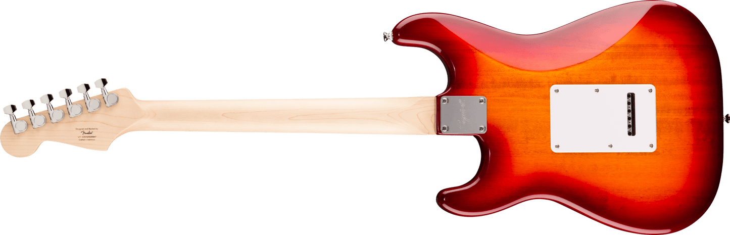 Squier Sonic® Stratocaster®, Laurel Fingerboard, White Pickguard, Sienna Sunburst