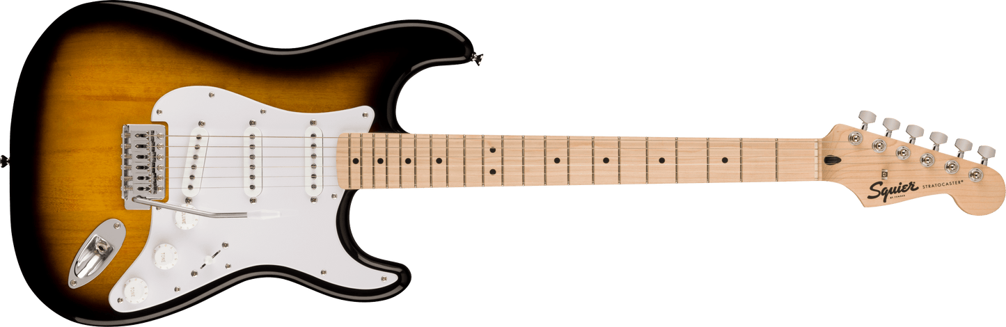 Squier Sonic Stratocaster, Maple Fingerboard, 2-Color Sunburst Strat