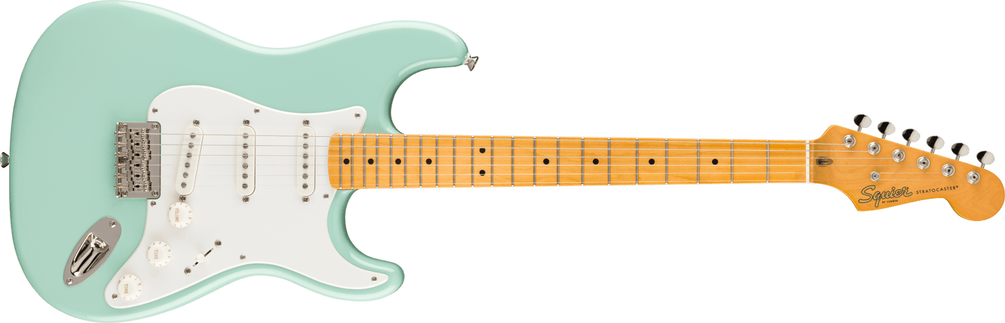 Squier Classic Vibe™ '50s Stratocaster® HT, Maple Fingerboard, Parchment Pickguard, Surf Green