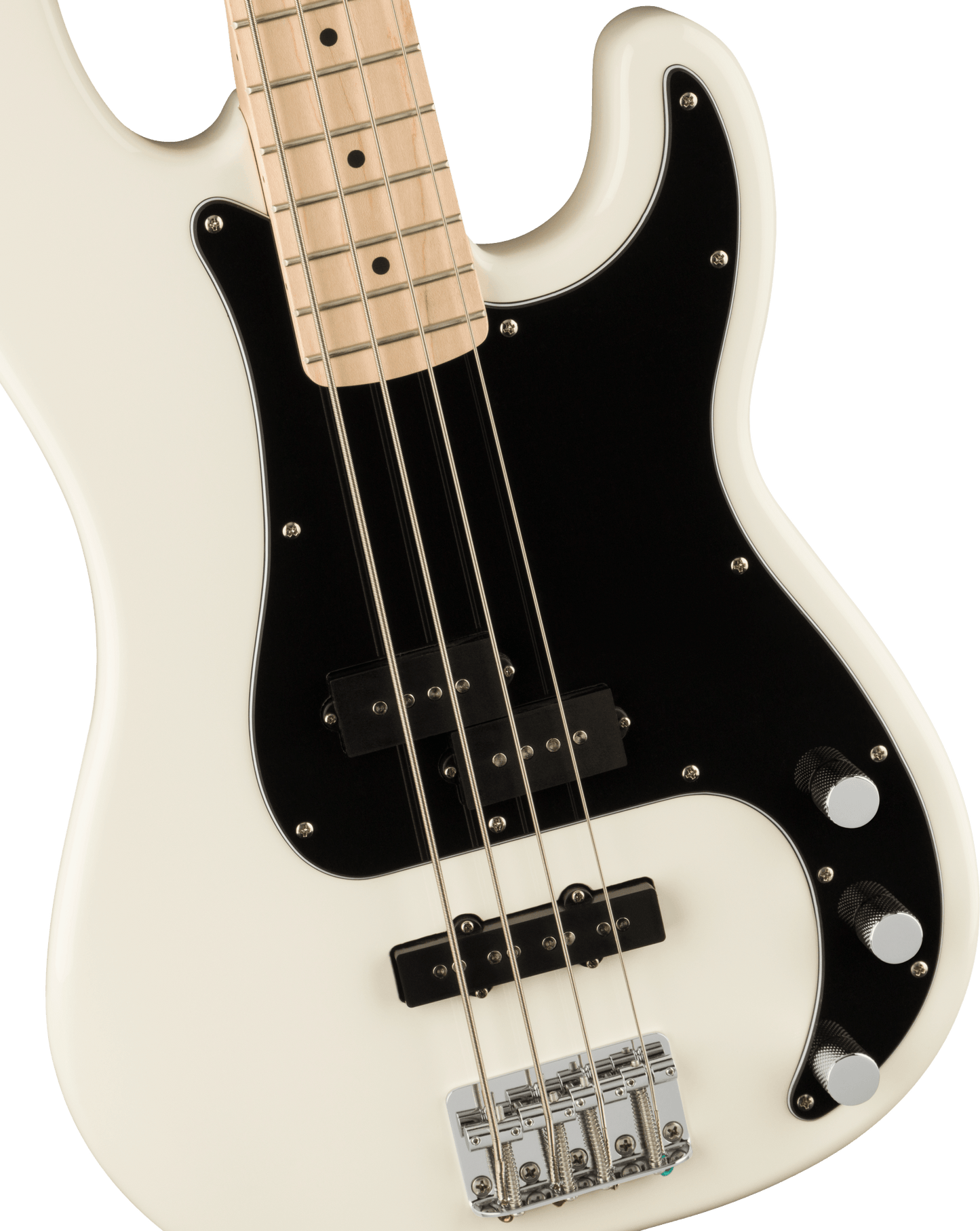 Squier Affinity Series Precision Bass PJ, Maple Fingerboard, Olympic White