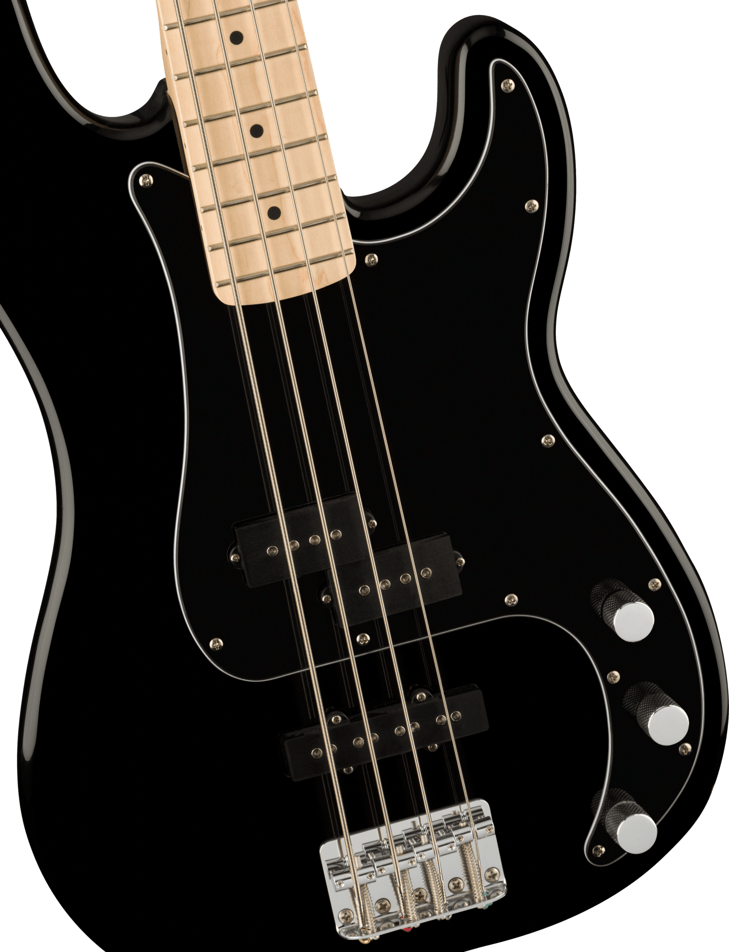 Squier Affinity Series Precision Bass PJ, Maple Fingerboard, Black