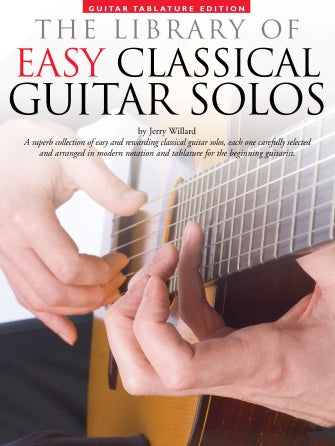 Library of Easy Classical Guitar Solos - Guitar TAB