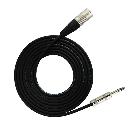 Rapco Horizon BPP-10/LS-I 10' Balanced XLR male to 1/4" male