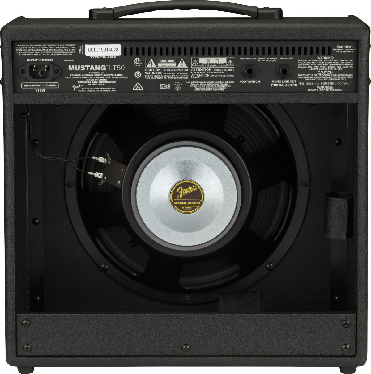 Fender Mustang LT50, Guitar Amp