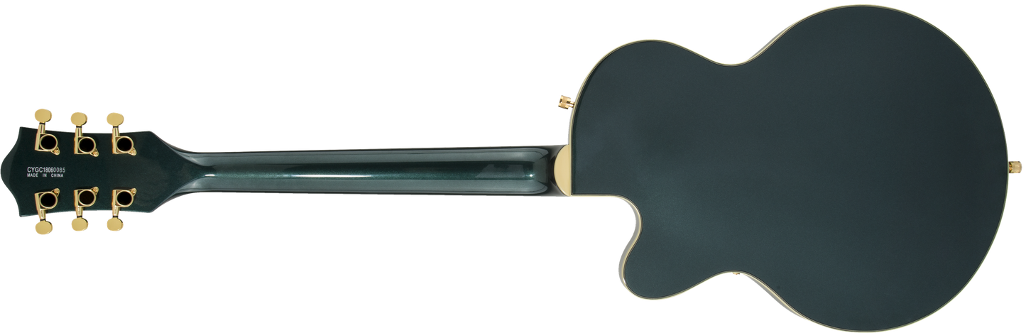 Gretsch G5655TG Electromatic® Center Block Jr. Single-Cut with Bigsby® and Gold Hardware, Laurel Fingerboard, Cadillac Green