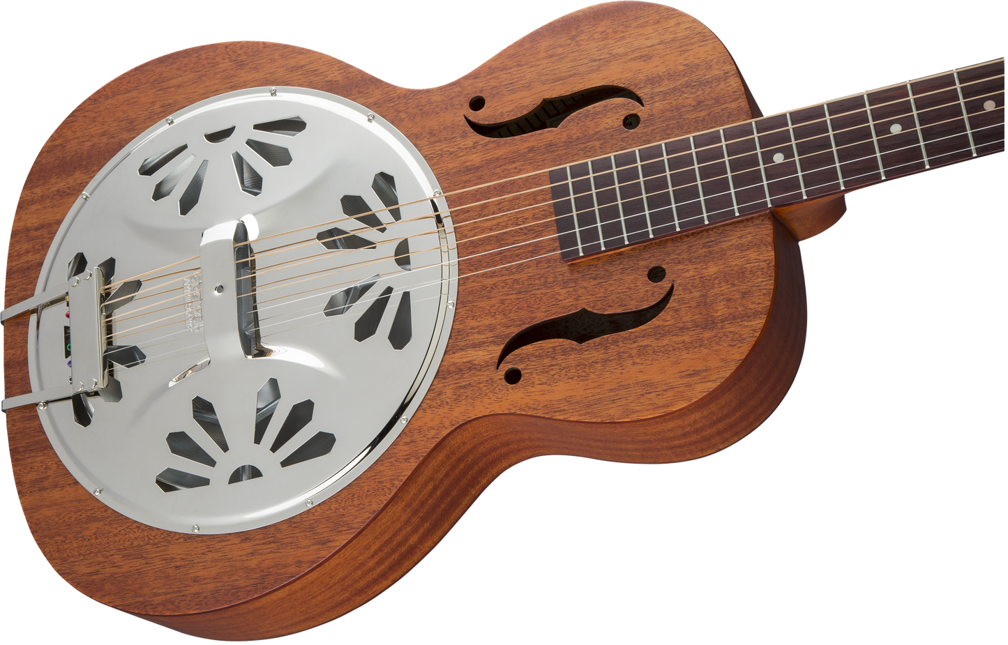Gretsch G9200 Boxcar™ Round-Neck, Mahogany Body Resonator Guitar, Natural