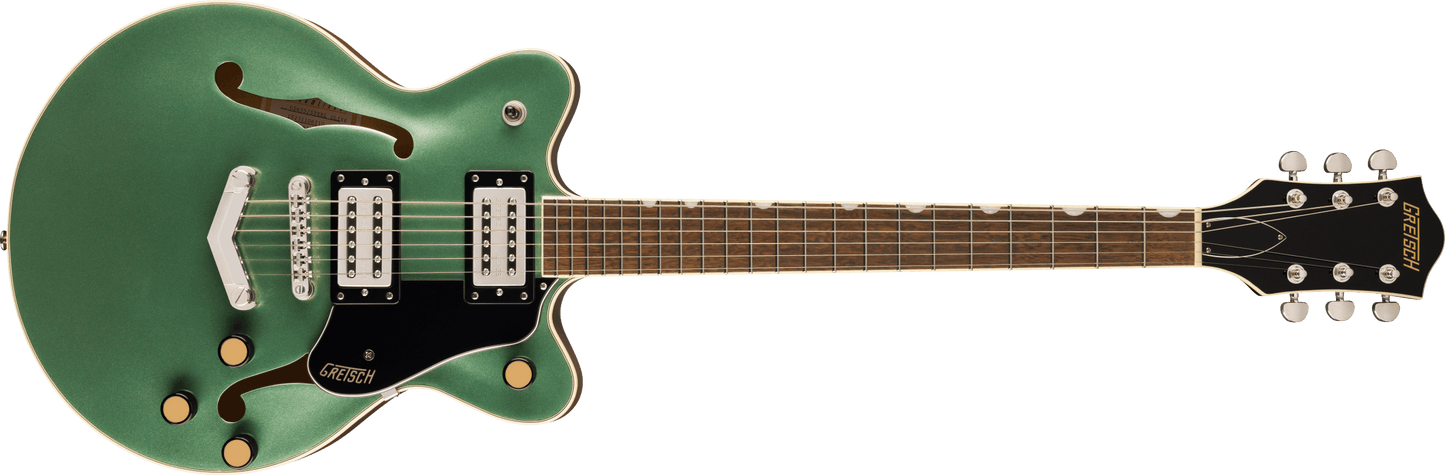 Gretsch G2655 Streamliner™ Center Block Jr. Laurel Fingerboard, Steel Olive