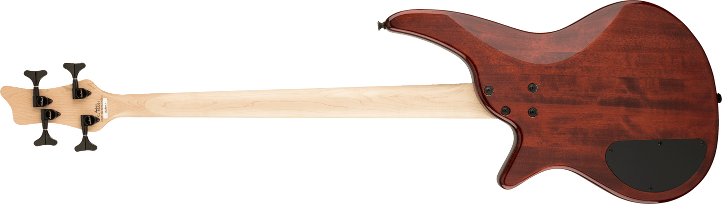 Jackson JS Series Spectra Bass JS2, Laurel Fingerboard, Tobacco Burst