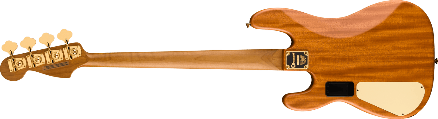 Charvel Pro-Mod San Dimas® Bass PJ IV MAH, Caramelized Maple Fingerboard, Natural Mahogany