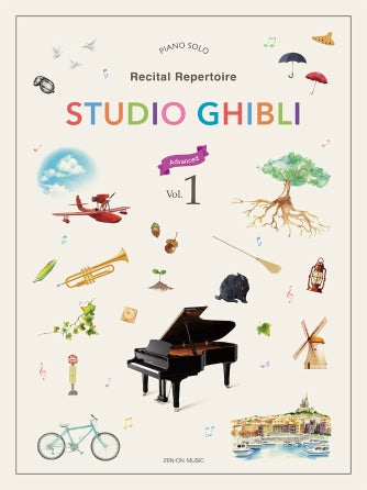 Studio Ghibli – Recital Repertoire Book 1 - Advanced Level