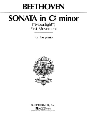 Beethoven: Sonata in C# Minor, Op. 27, No. 2 (“Moonlight”) - G. Schirmer