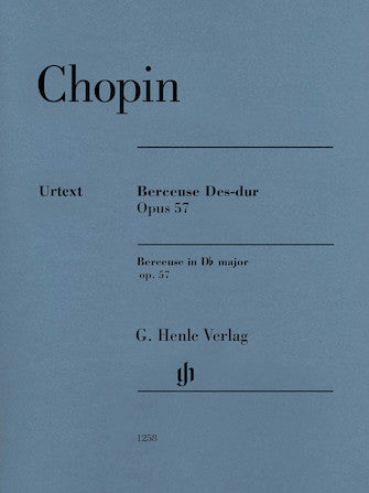 Chopin: Berceuse in D-flat Major, Op. 57 - Henle Urtext