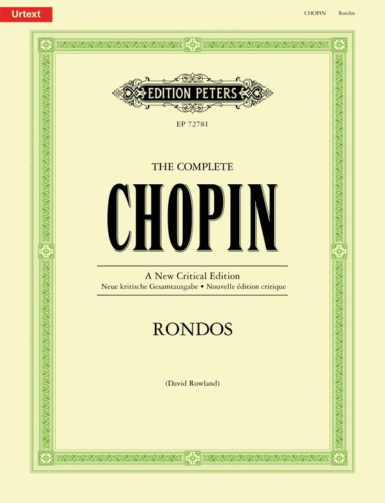 The Complete Chopin: Rondos - Edition Peters