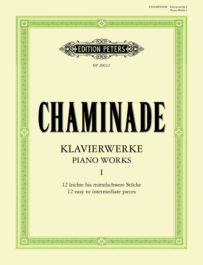 Chaminade: Piano Works Vol. 1 / Klavierwerke - Edition Peters