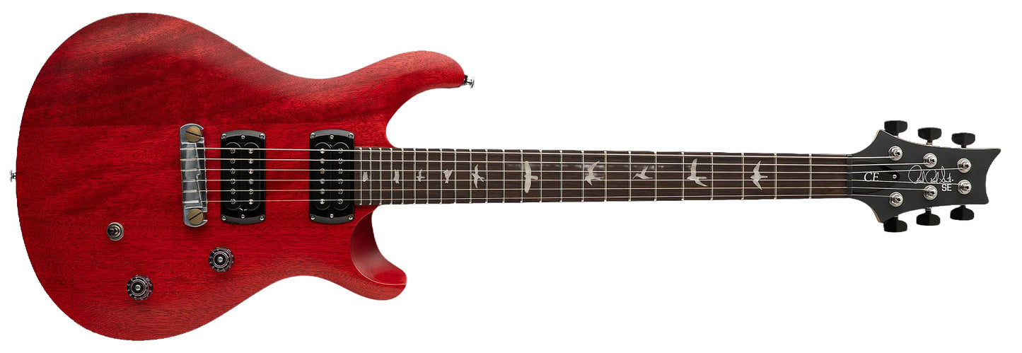 Paul Reed Smith SE CE 24 Standard Stoptail Satin Vintage Cherry