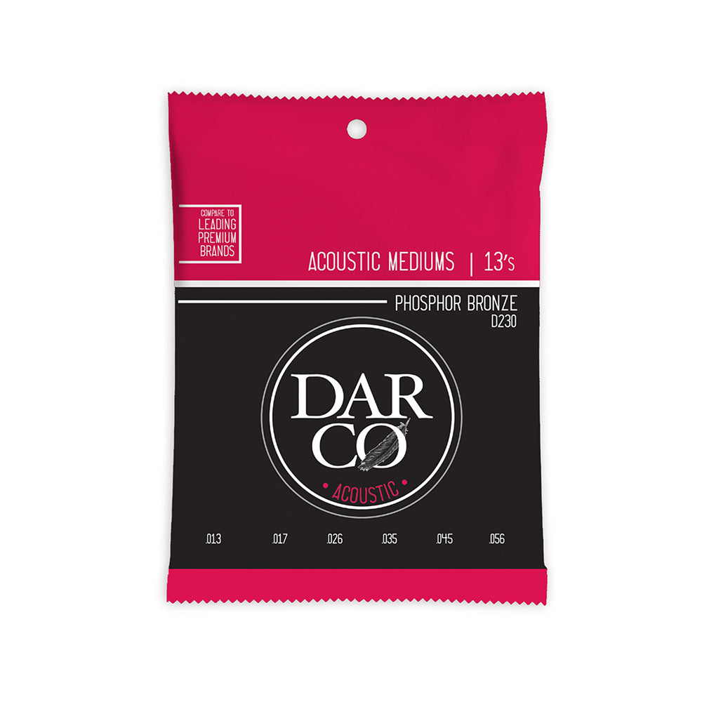 Darco® Acoustic Guitar Strings Medium Phosphor Bronze D230