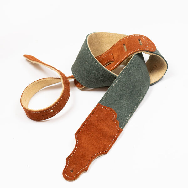 FRANKLIN FSS2-GY-RU Sedona Suede Guitar Strap