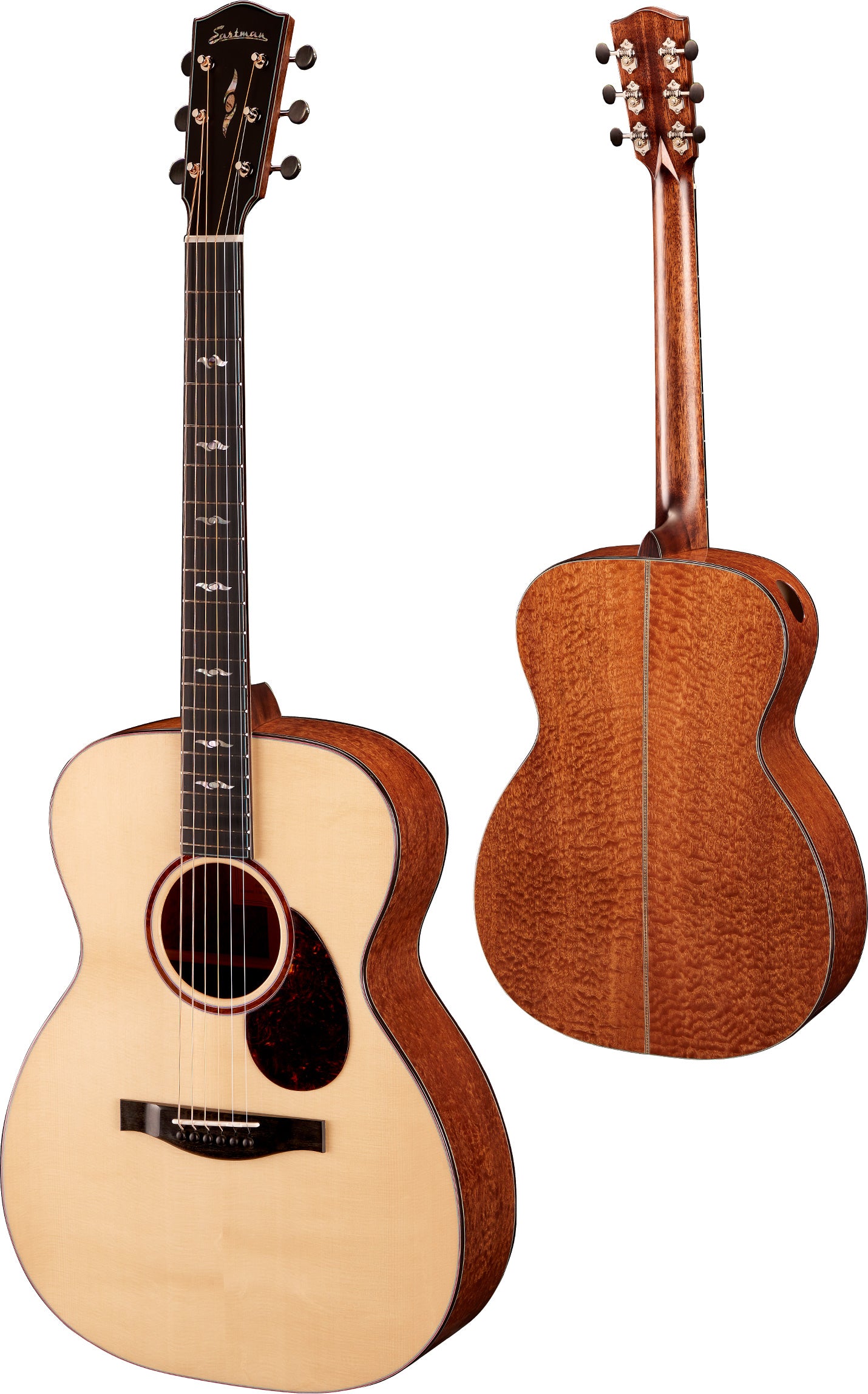 Eastman L-OM-QS, Natural Acoustic Guitar