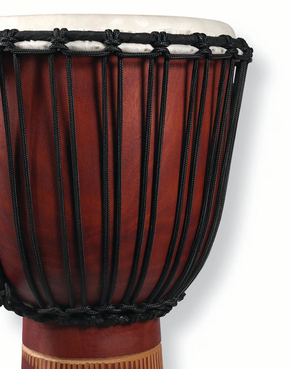 Latin Percussions World Beat Wood Art Medium Djembe LP713MR