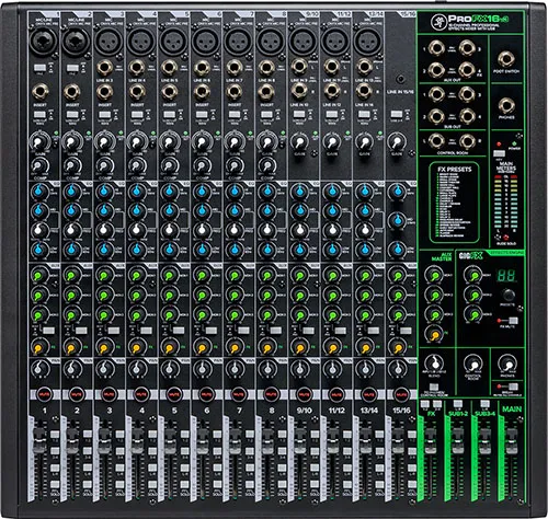 Mackie ProFX16v3 16-Channel Professional Analog Mixer with USB