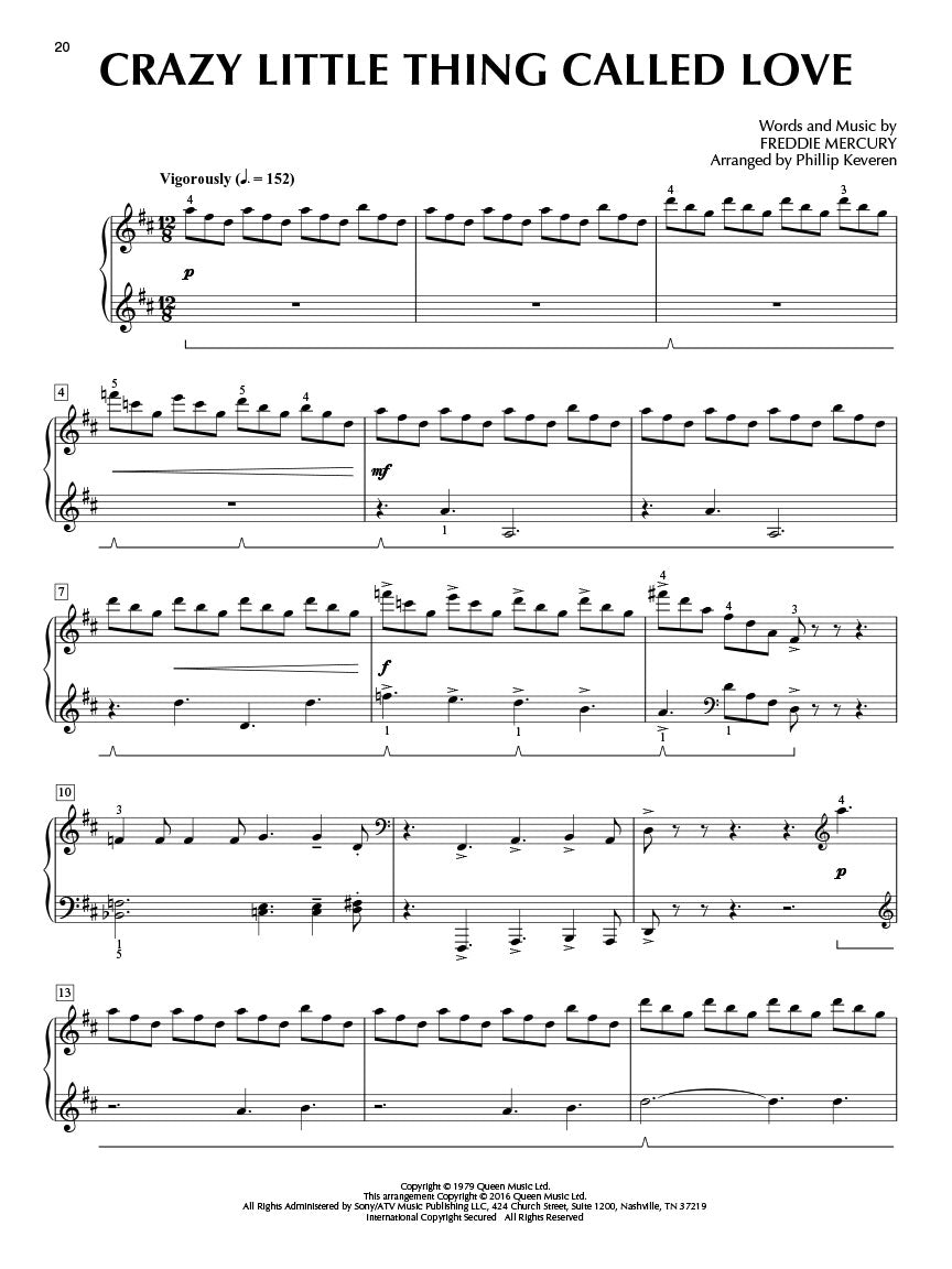 Queen for Classical Piano - Arr. Phillip Keveren
