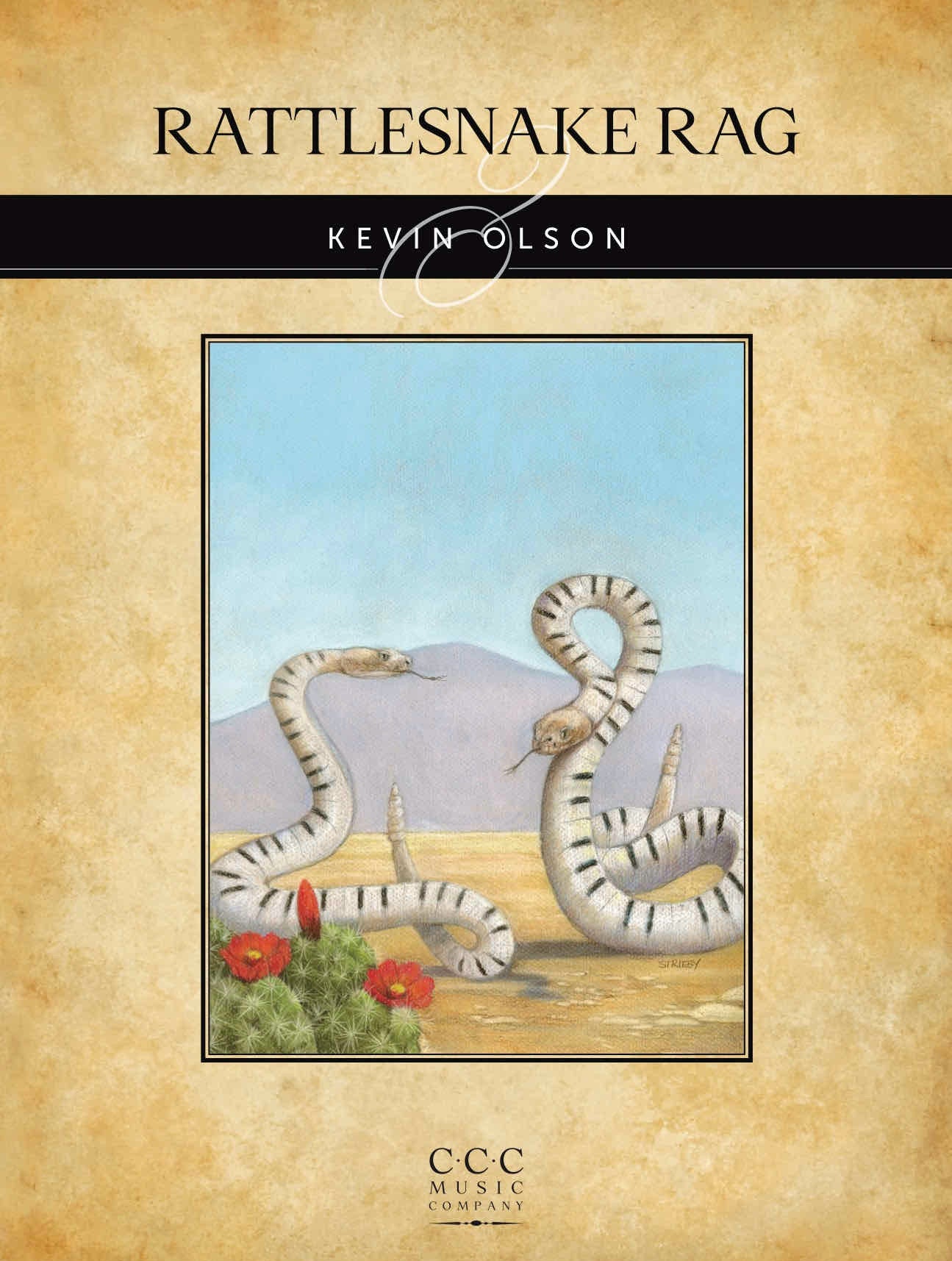 Kevin Olson - Rattlesnake Rag - Piano Duet Sheet