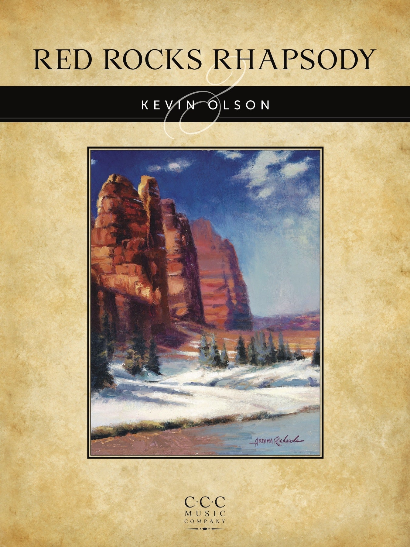 Kevin Olson - Red Rock Rhapsody - Piano Solo Sheet