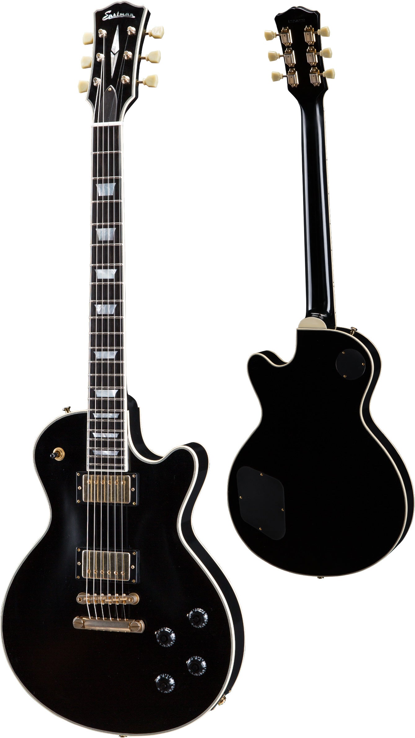 Eastman SB57/n Single Cut Electric Guitar Vintage Black