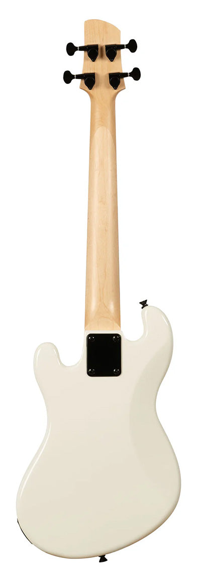 Kala Solid Body 4-String Sweet Cream Fretted U•BASS, UBASS-SB-CR-FS