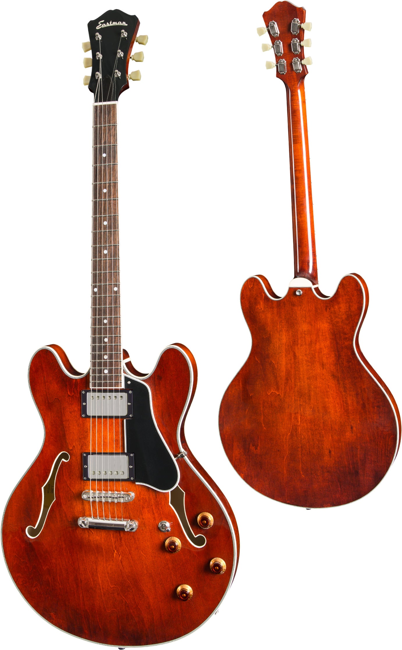 Eastman T386 Thinline Electric Guitar Classic Finish