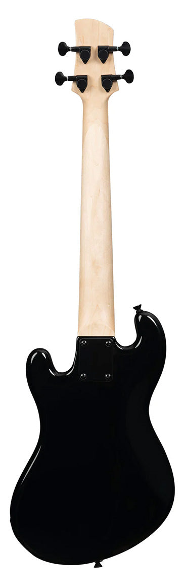 Kala Solid Body 4-String Jet Black Fretted U•BASS,UBASS-SB-BK