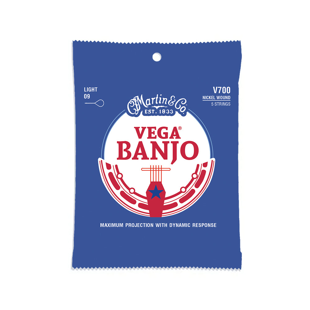 Martin V700 Vega® Banjo Strings Nickel