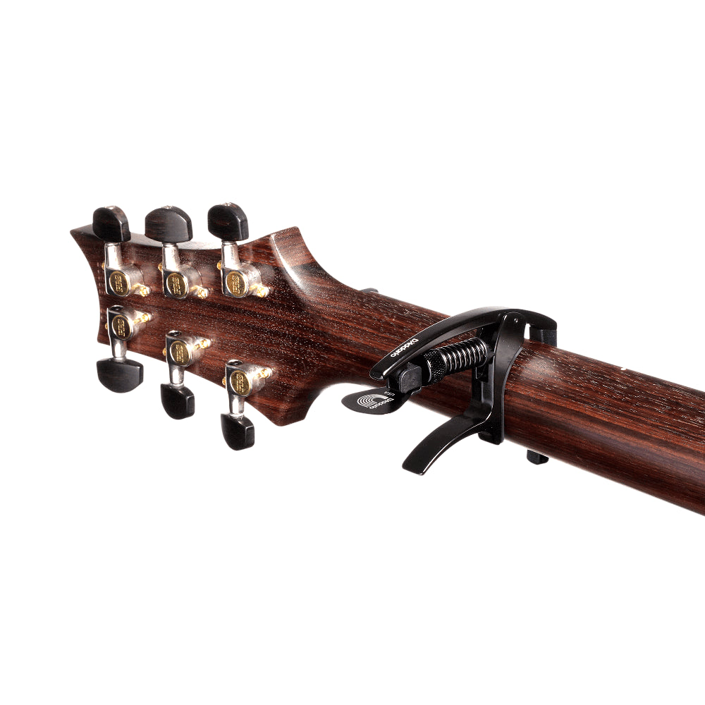 Planet Wave Tri-Action Capo Adjustable Tension, Black