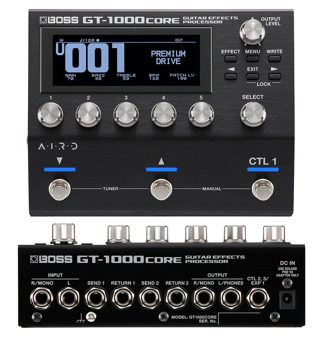 BOSS GT-1000 Core Pedal – Portland Music Company BOSS GT-1000 Core Pedal – Portland Music Company