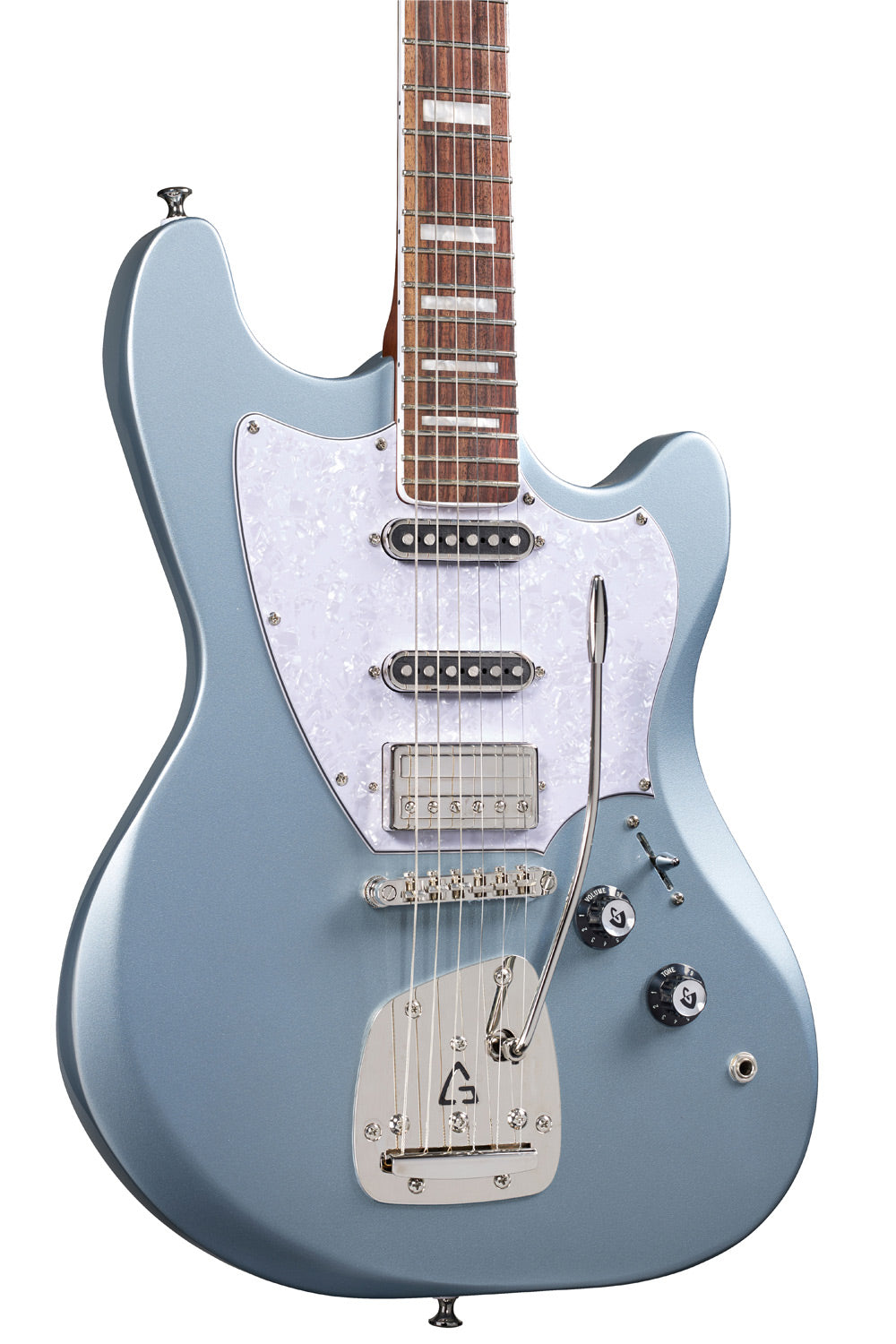 Guild Surfliner Deluxe Glacier Blue Metallic Electric Guitar