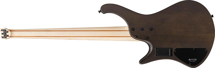 Ibanez EHB605 Walnut Flat Headless Bass Guitar
