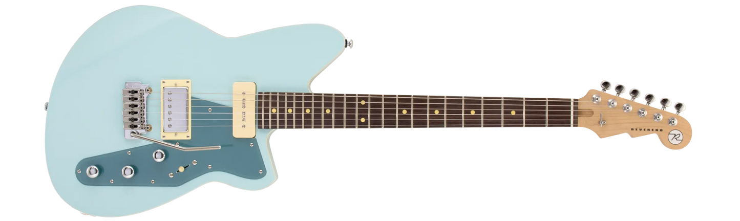 Reverend Double Agent W Chronic Blue, Electric Guitar