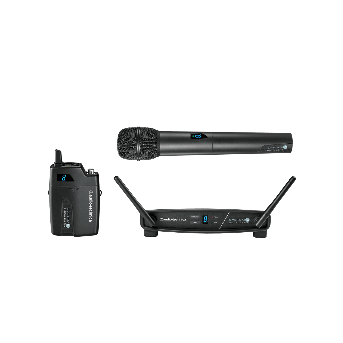 Audio Technica ATW-1102 Handheld Digital Wireless Mic System